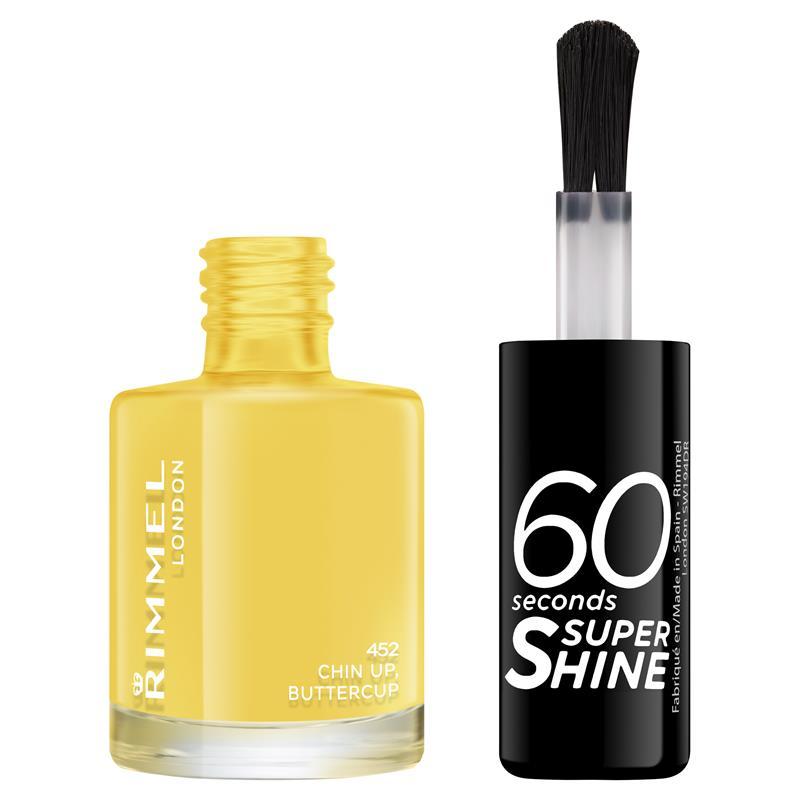 Rimmel 60 Seconds Nail Polish Chin Up Buttercup