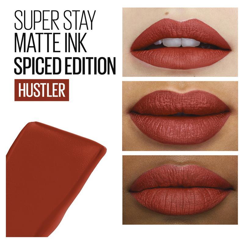 Maybelline Superstay Matte Lip Ink Spiced Edition Hustler
