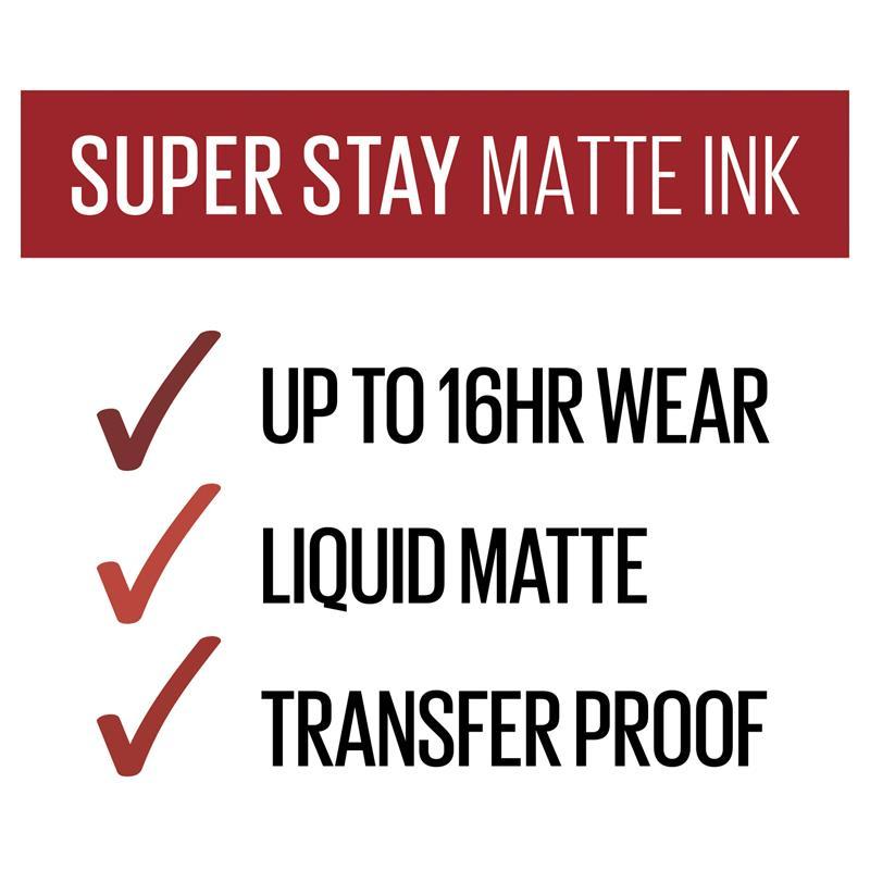 Maybelline Superstay Matte Lip Ink Spiced Edition Hustler