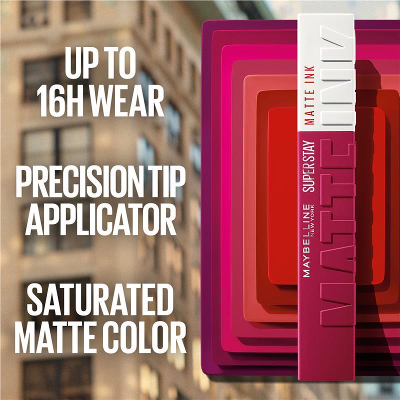 Maybelline Superstay Matte Lip Ink Spiced Edition Hustler