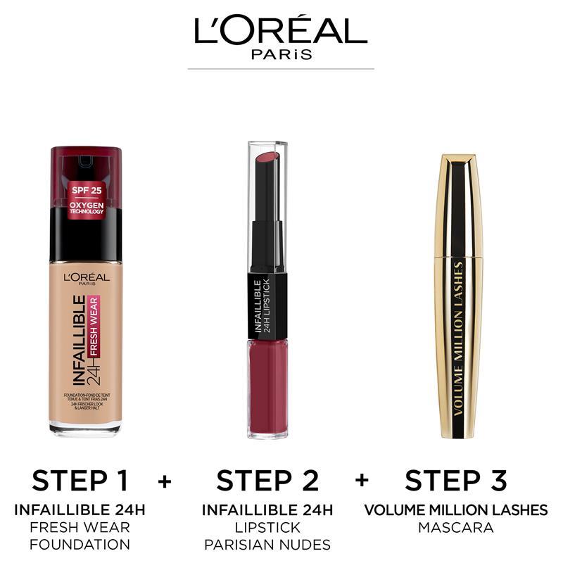 L'Oreal Paris Infallible 24H 2-Step Lipstick 804 Metro-Proof Rose