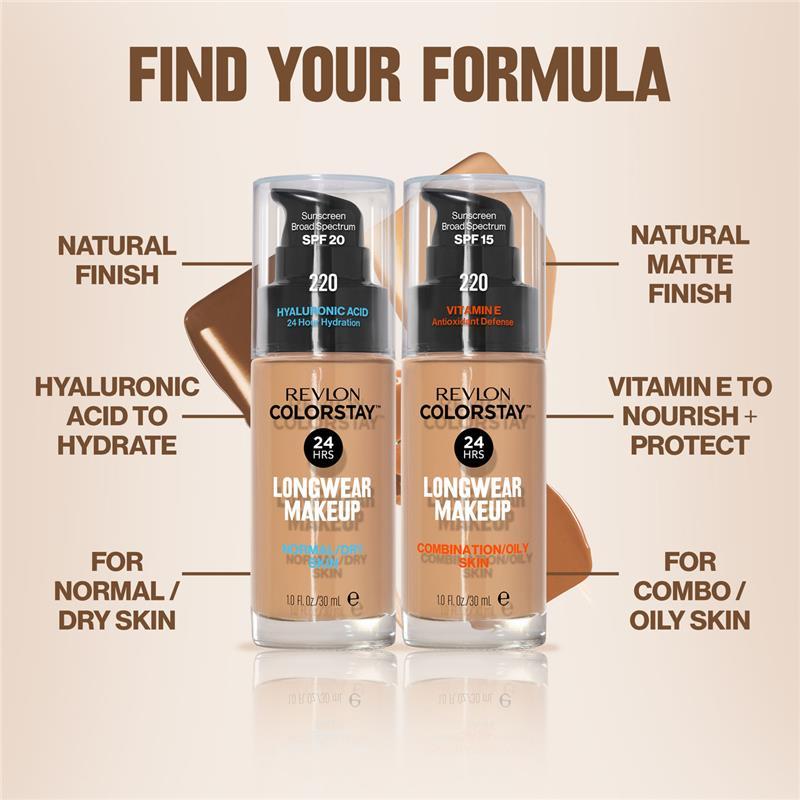 Revlon Colorstay Makeup Foundation For Normal/Dry Skin Fresh Beige