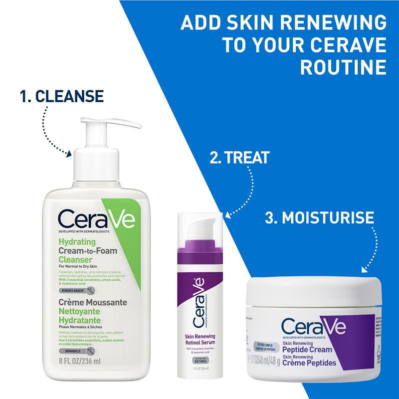 CeraVe Skin Renewing Peptide Cream 48g