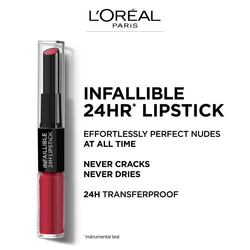 L'Oreal Paris Infallible 24H 2-Step Lipstick 803 Eternally Exposed