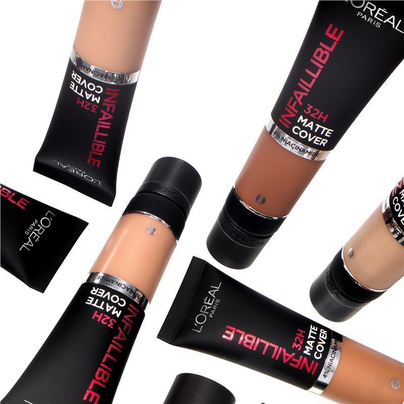 L'Oreal Paris Infallible 32H Matte Cover 4% Niacinamide 130N