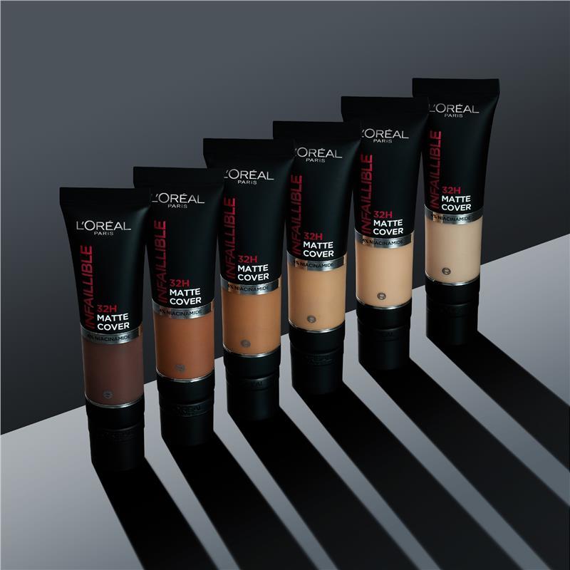 L'Oreal Paris Infallible 32H Matte Cover 4% Niacinamide 130N