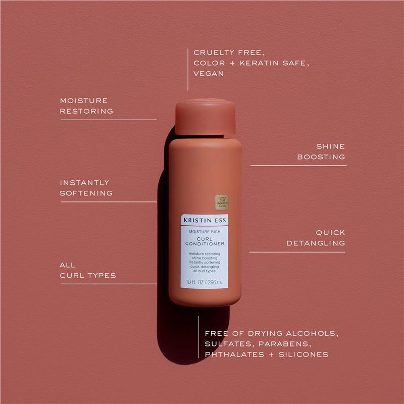 Kristin Ess Moisture Rich Curl Conditioner 296ml