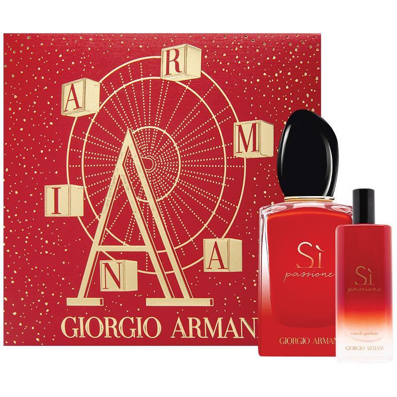 Giorgio Armani Si Passione Eau de Parfum 50ml plus 15ml 2 Piece Set