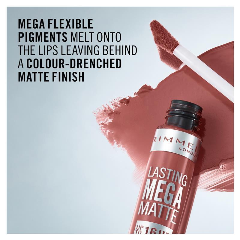 Rimmel London Mega Matte Liquid Lip 200 Pink Blink
