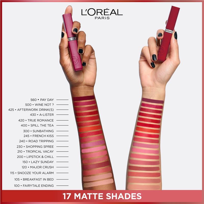 L'Oreal Paris Infallible Le Matte Resistance Liquid Lipstick 425 Afterwork Drink