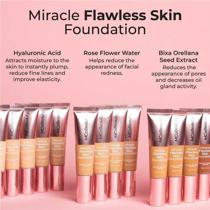 MCoBeauty Miracle Flawless Skin Foundation Pure Ivory