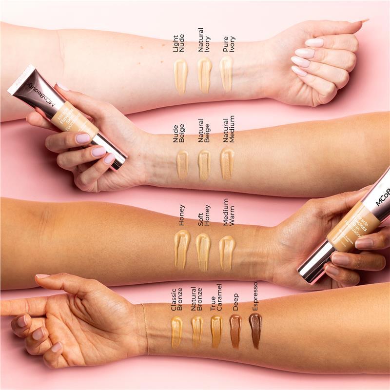 MCoBeauty Miracle Flawless Skin Foundation Natural Ivory