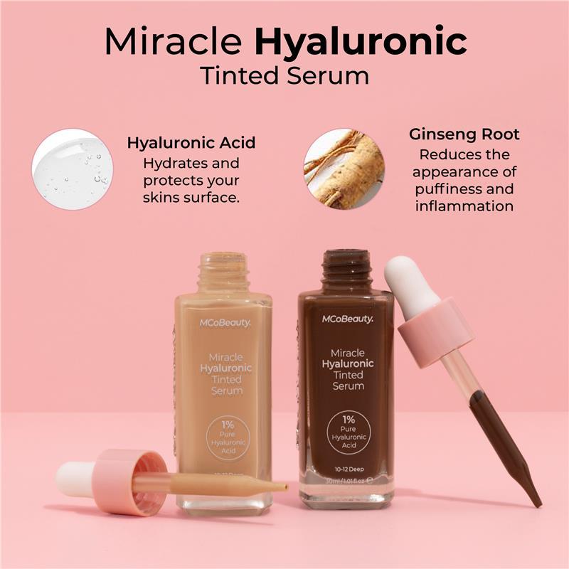 MCoBeauty Miracle Hyaluronic Tinted Serum 4-5 Medium