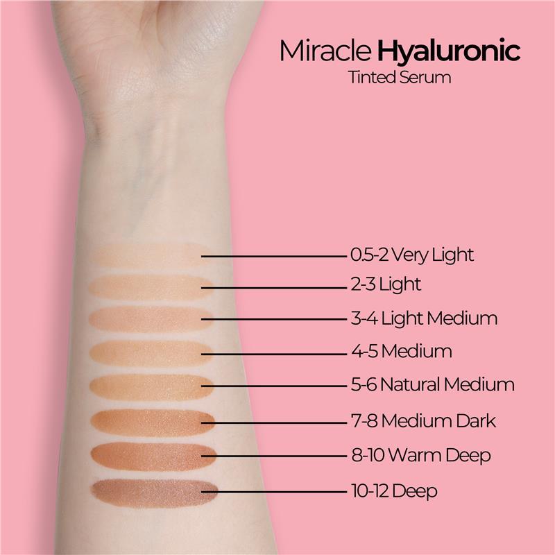 MCoBeauty Miracle Hyaluronic Tinted Serum 4-5 Medium