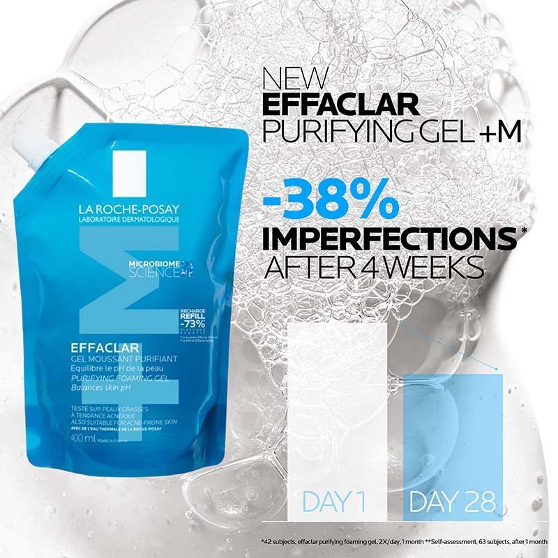 La Roche Posay Effaclar Foaming Gel Moussant Eco Refill 400ml