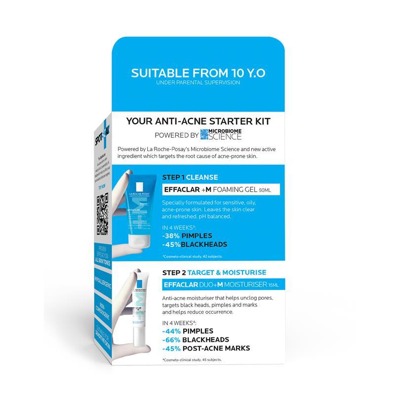La Roche Posay Effaclar M Anti Acne Starter Kit