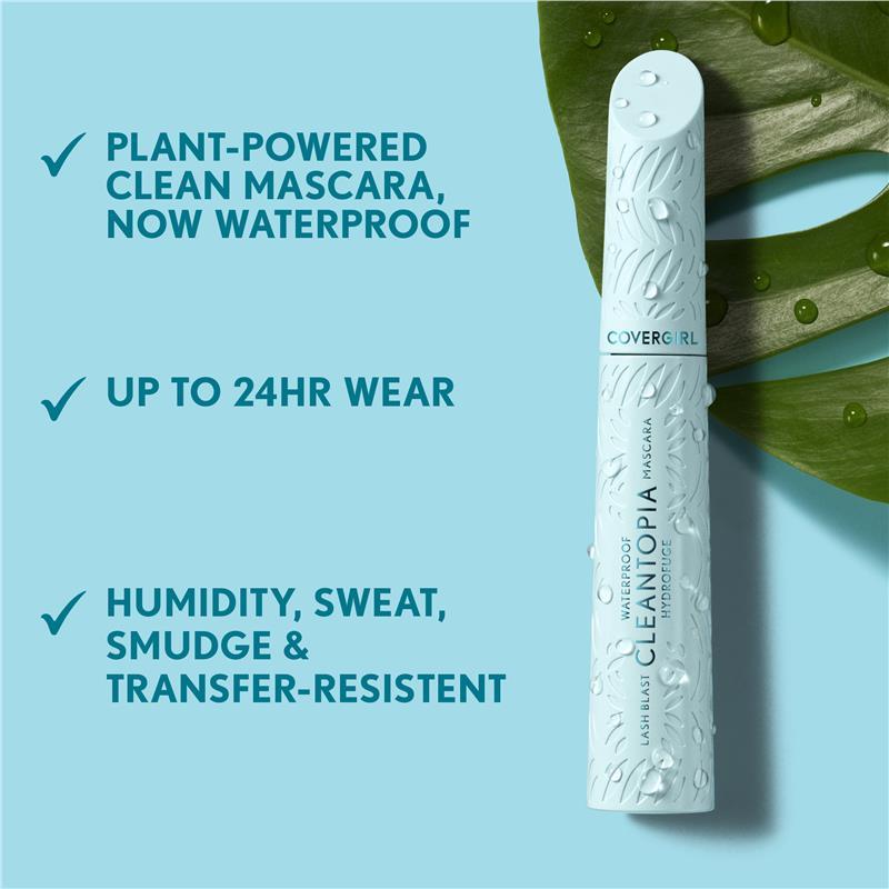 Covergirl Lash Blast Cleantopia Waterproof Mascara Extreme Black