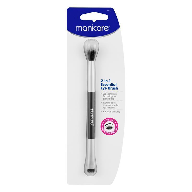Manicare 2-In-1 Essential Eye Brush