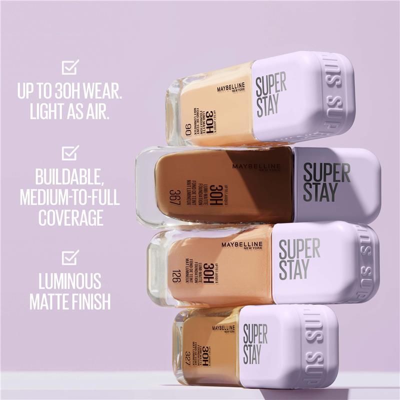 Maybelline Superstay Lumi Matte Foundation 118