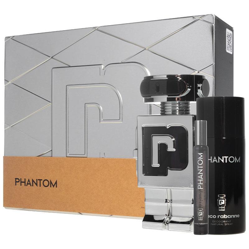 Rabanne Phantom Eau De Toilette 100ml 3 Piece Set