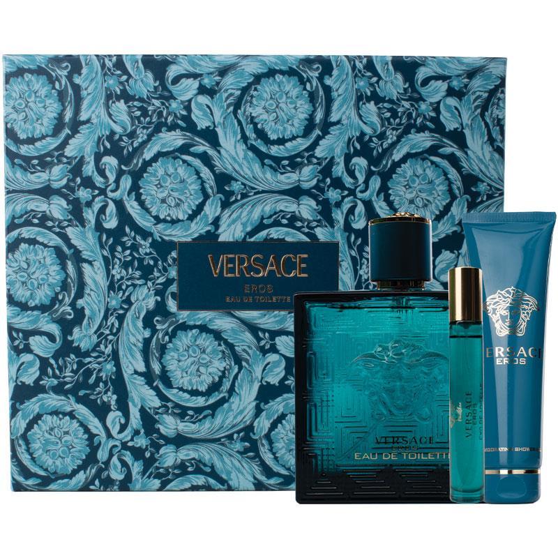Versace Eros Eau de Toilette 100ml 3 Piece Set Design 1
