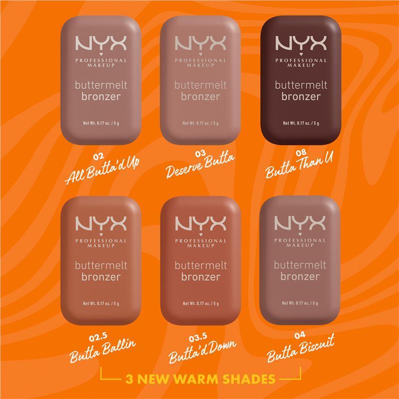 NYX Buttermelt Bronzer All Buttad Up