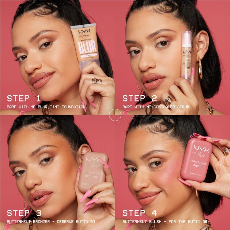 NYX Buttermelt Blush My Butta Half