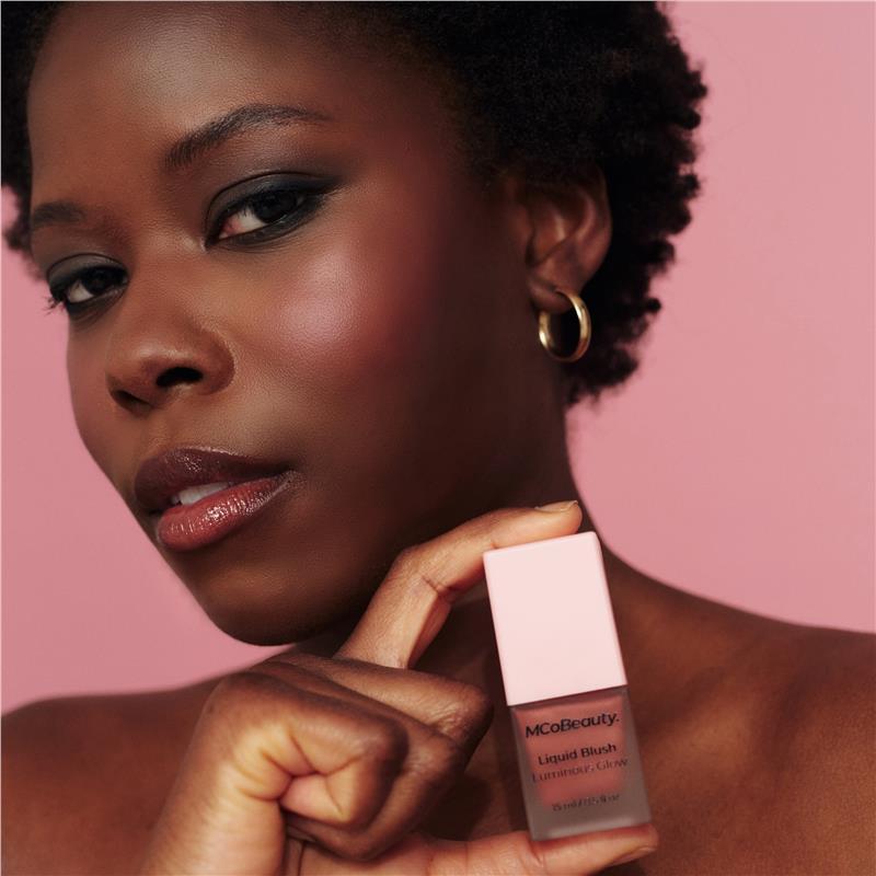 MCoBeauty Liquid Blush Luminous Glow Bella Vita Dusty Rose
