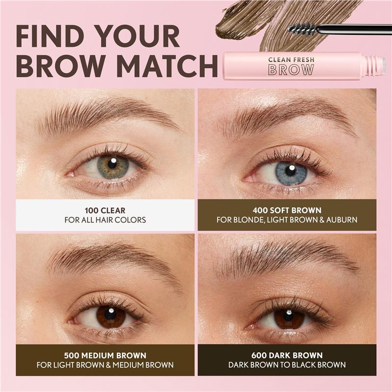 Covergirl Clean Fresh Brow Enhancer Gel Wax 500 Medium Brown