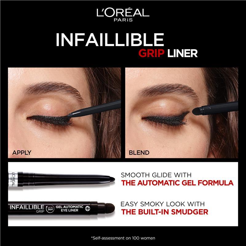 L'Oreal Paris Infallible Grip 36H Gel Automatic Eye Liner 13 Bordeaux