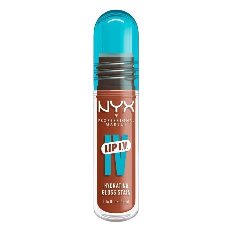 NYX Lip IV Hydrating Gloss Stain Caramel Drip