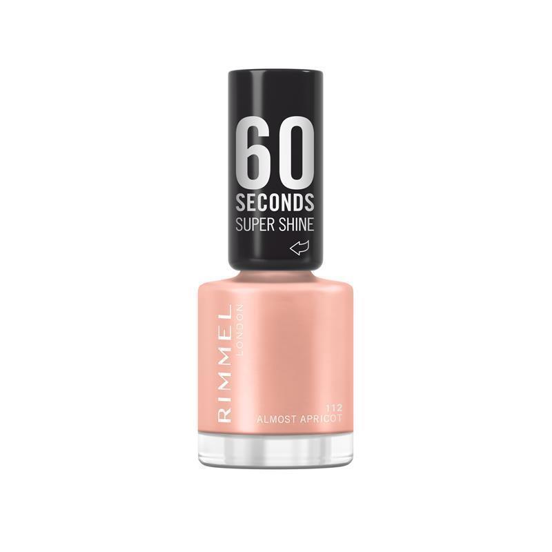Rimmel 60 Seconds Nail Polish 112 Almost Apricot