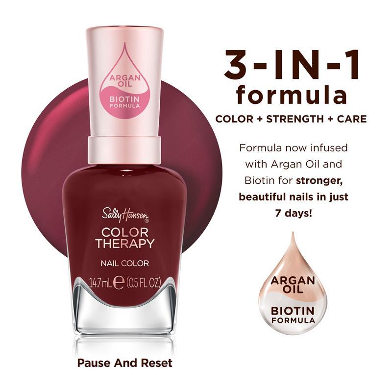 Sally Hansen Color Therapy Nail Polish Pause And Reset 14.7ml