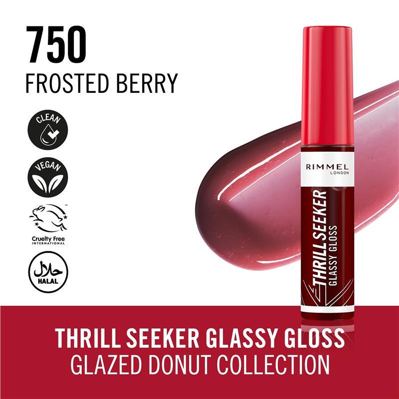 Rimmel Thrill Seeker Glassy Gloss #750 Frosted Berry