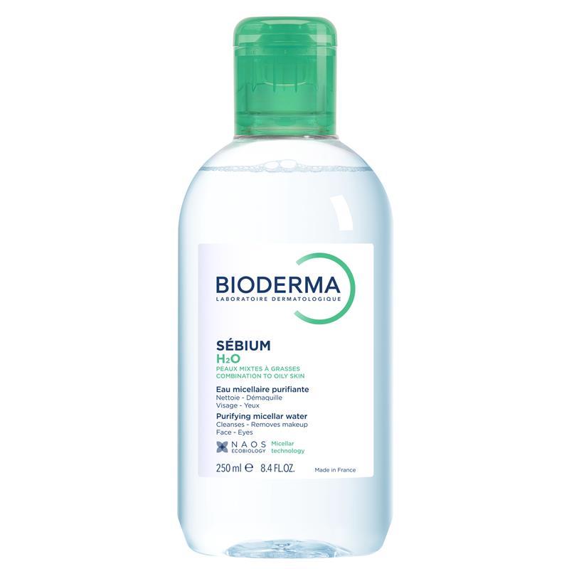 Bioderma Sebium H2O Micellar Water Cleanser For Oily Skin 250ml