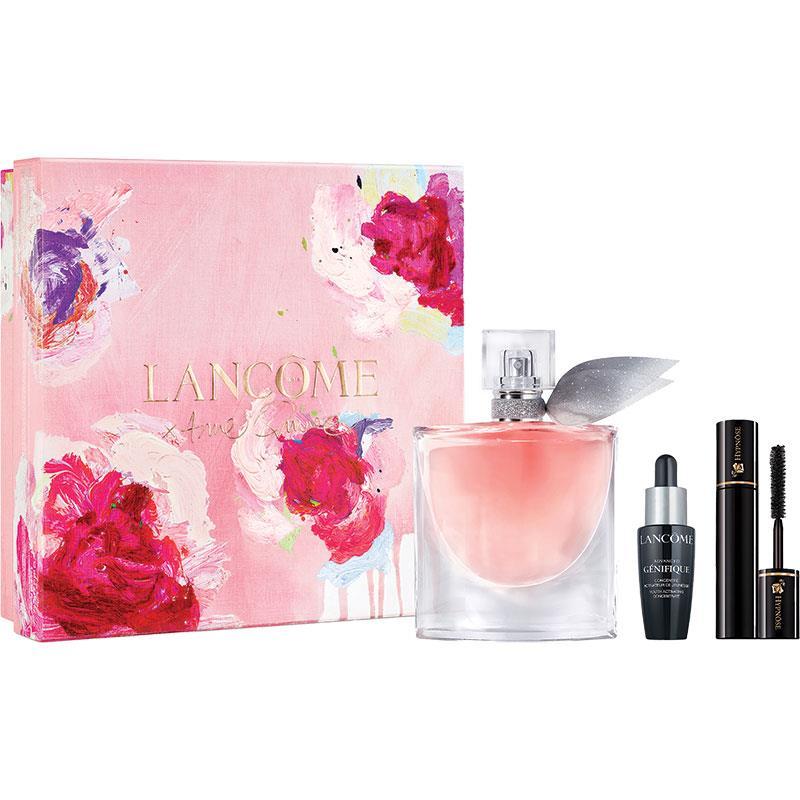Lancome La Vie Est Belle Eau de Parfum 50ml + Genefique Serum 10ml + Hypnose Mascara 2ml 3 Piece Set