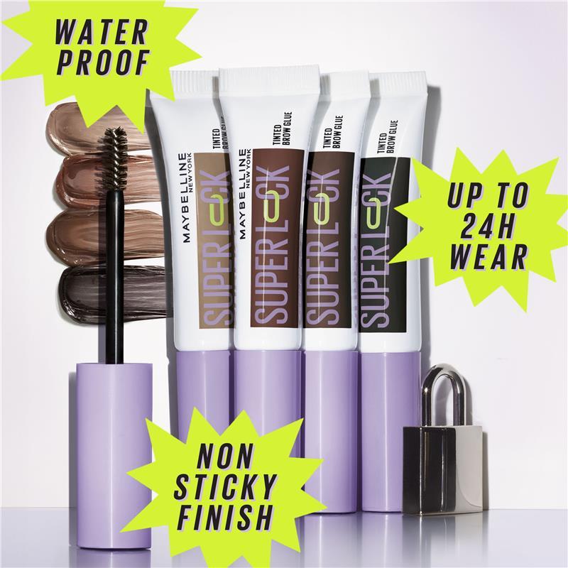 Maybelline Superlock Tinted Brow Glue Taupe