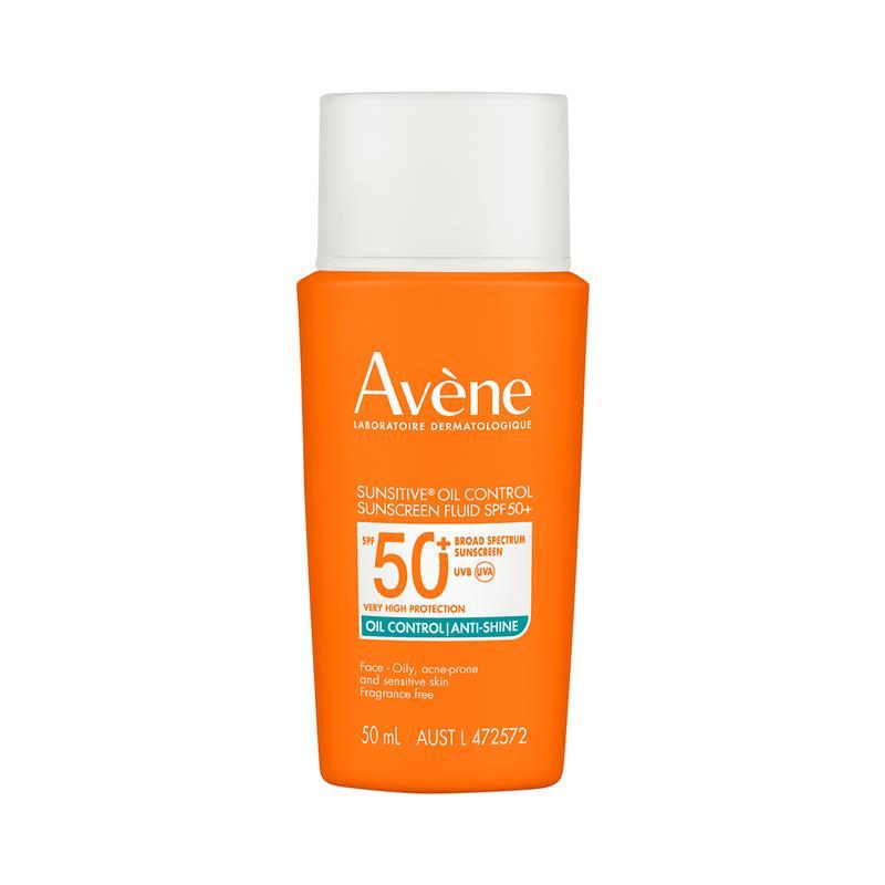 Avene Sunsitive Oil Control Sunscreen Fluid SPF50+