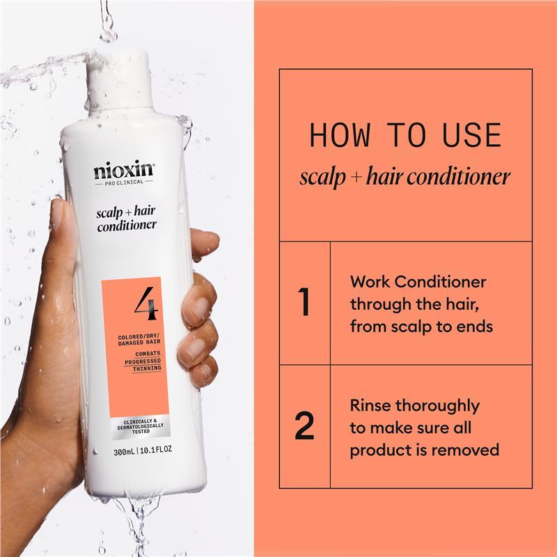 Nioxin Scalp + Hair Thickening System 4 Conditioner 300ml