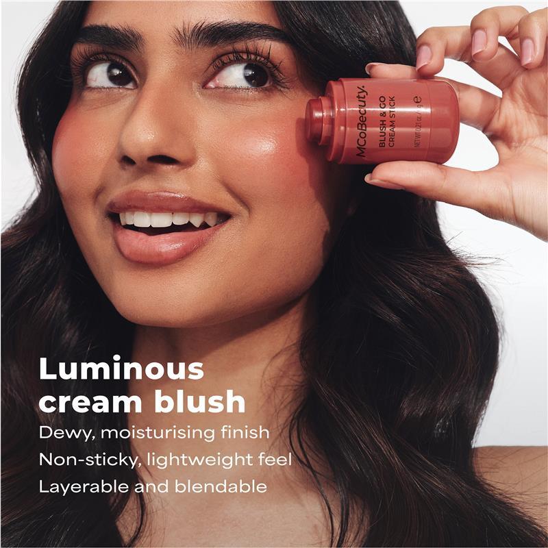 MCoBeauty Blush & Go Cream Stick Baby Pink