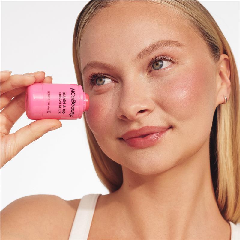 MCoBeauty Blush & Go Cream Stick Hot Pink