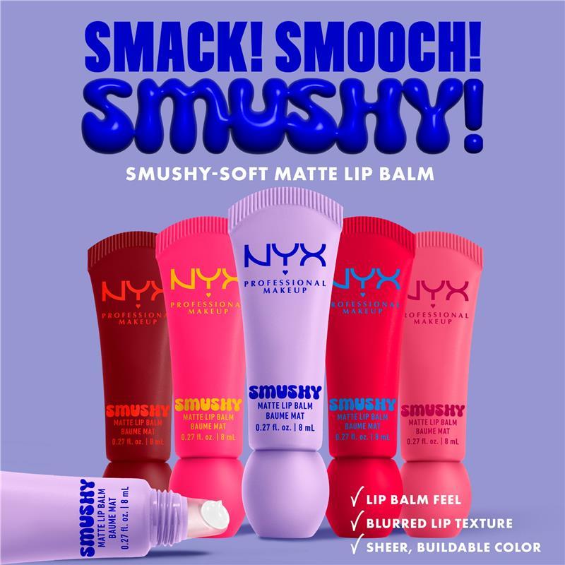 NYX Smushy Matte Lip Balm Swipe Sesh