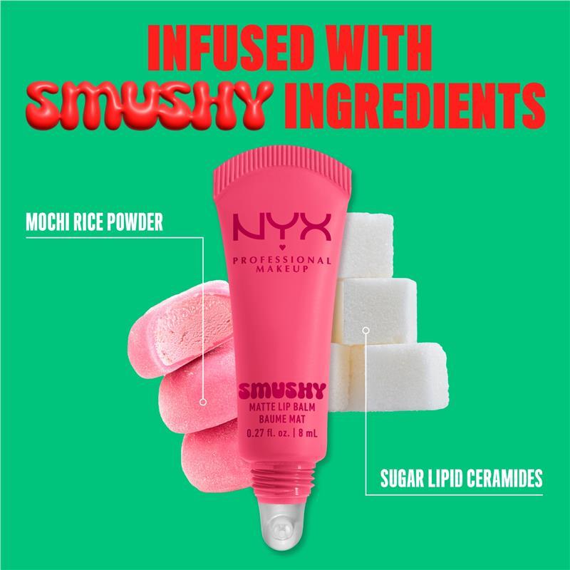 NYX Smushy Matte Lip Balm Swipe Sesh