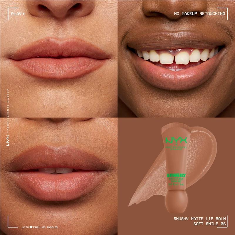 NYX Smushy Matte Lip Balm Soft Smile