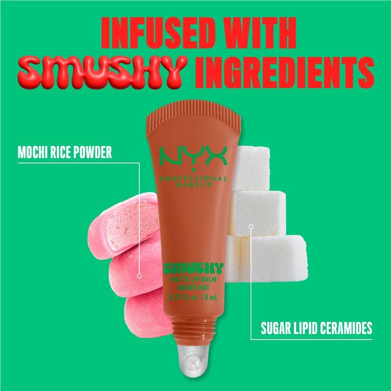 NYX Smushy Matte Lip Balm Soft Smile