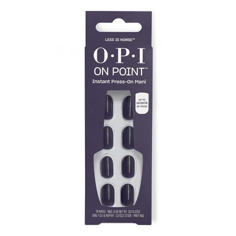 OPI On Point Instant Press-On Mani Less Is Norse
