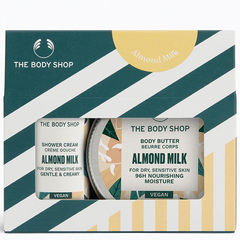 The Body Shop Almond Milk Shower Gel and Body Butter Duo Set