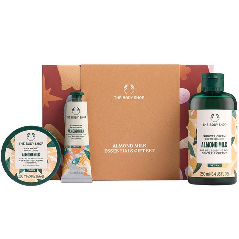 The Body Shop Almond Milk 3 Piece Gift Set
