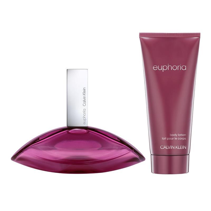 Calvin Klein Euphoria For Women Eau de Parfum 100ml + Body Lotion 2 Piece Set 2025
