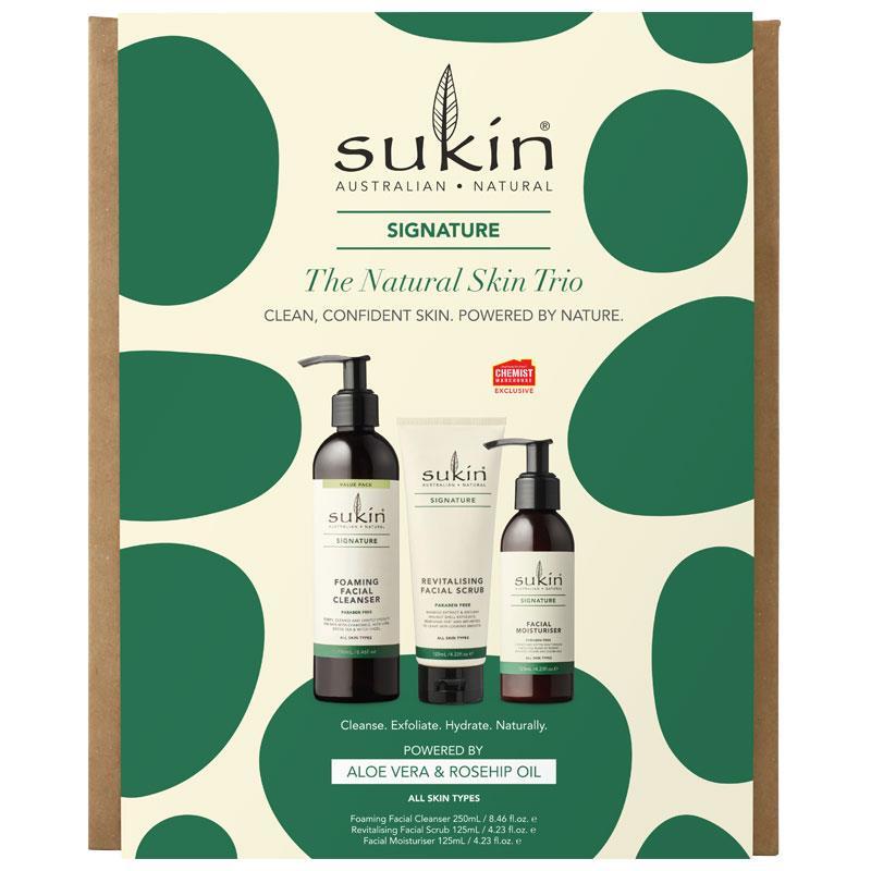 Sukin Signature The Natural Skin Trio Gift Pack